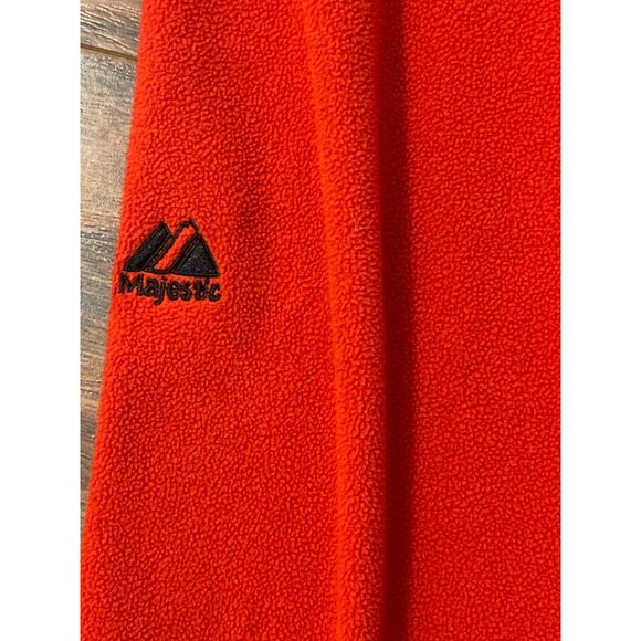 Majestic Ottawa Senators Clippin' Chiller Quarter Zip Jacket - Red Size Large - Picture 6 of 7